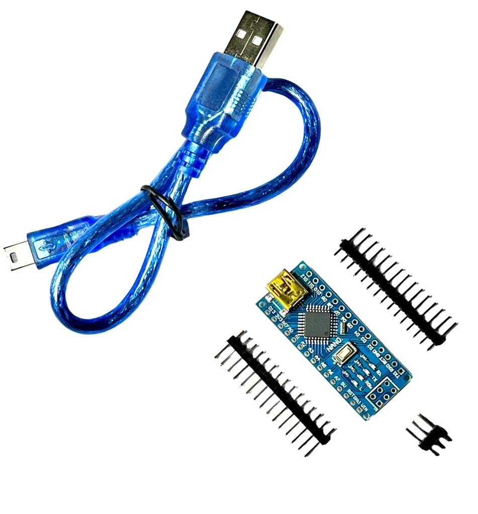 Nano V3.0 Board compatible with Arduino Nano CH 340/ATmega+328P with USB  CABLE AB0306 – Autobotix